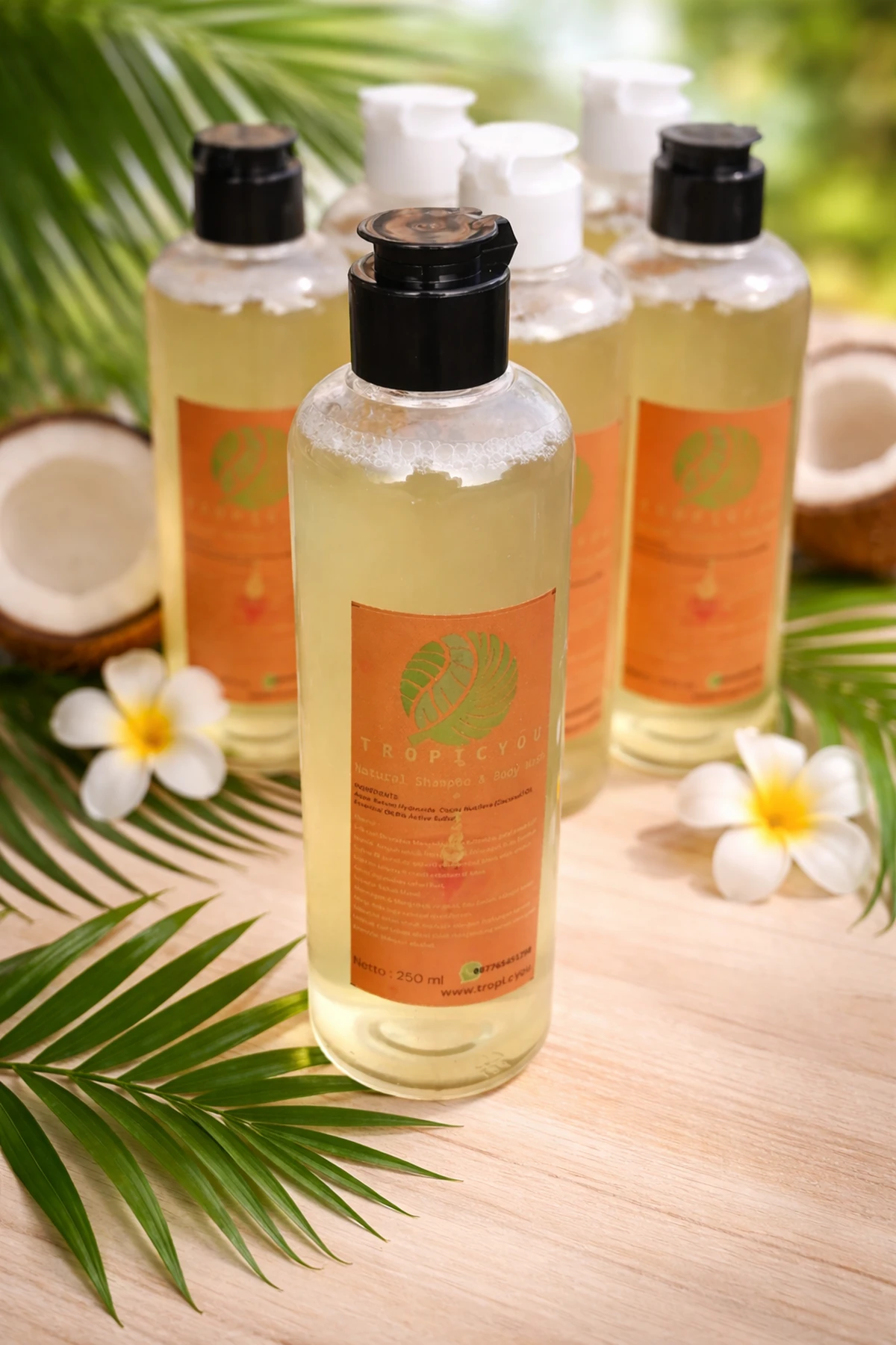 Kemasan bodywash 250 ml Tropic You