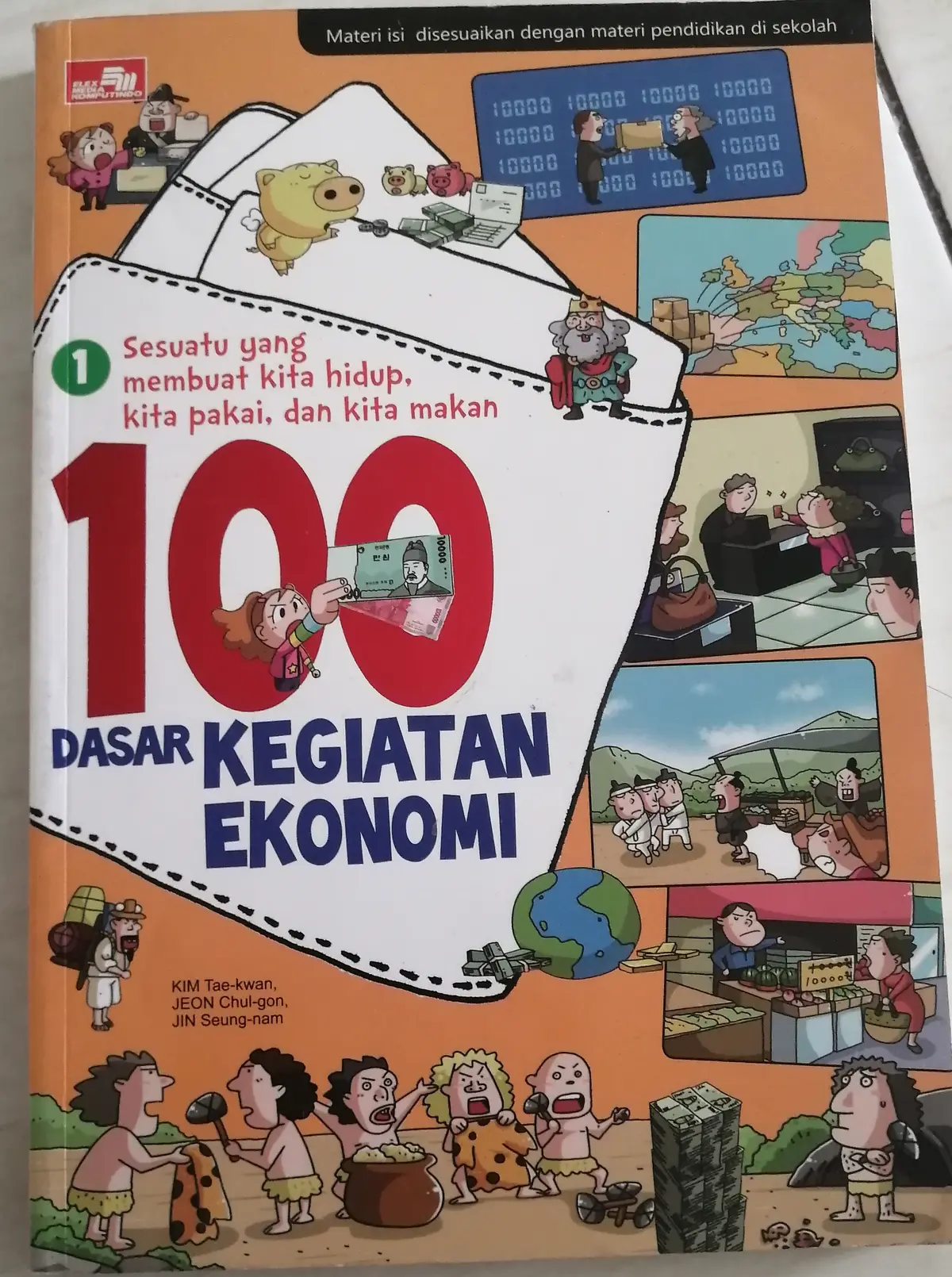 Jual Buku Bekas 100 Dasar Kegiatan Ekonomi – Kim Tae-kwan dkk – Harga Rp60.500