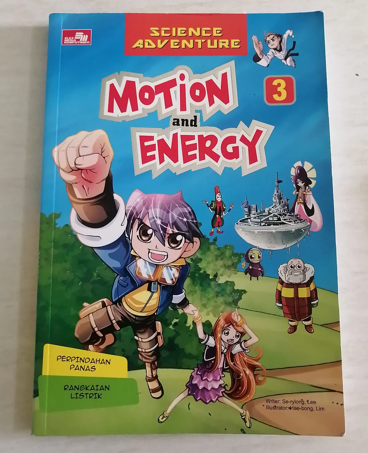 Jual Buku Bekas Motion and Energy 3 – Science Adventure – Perpindahan Panas & Rangkaian Listrik – Elex Media – Rp37.000