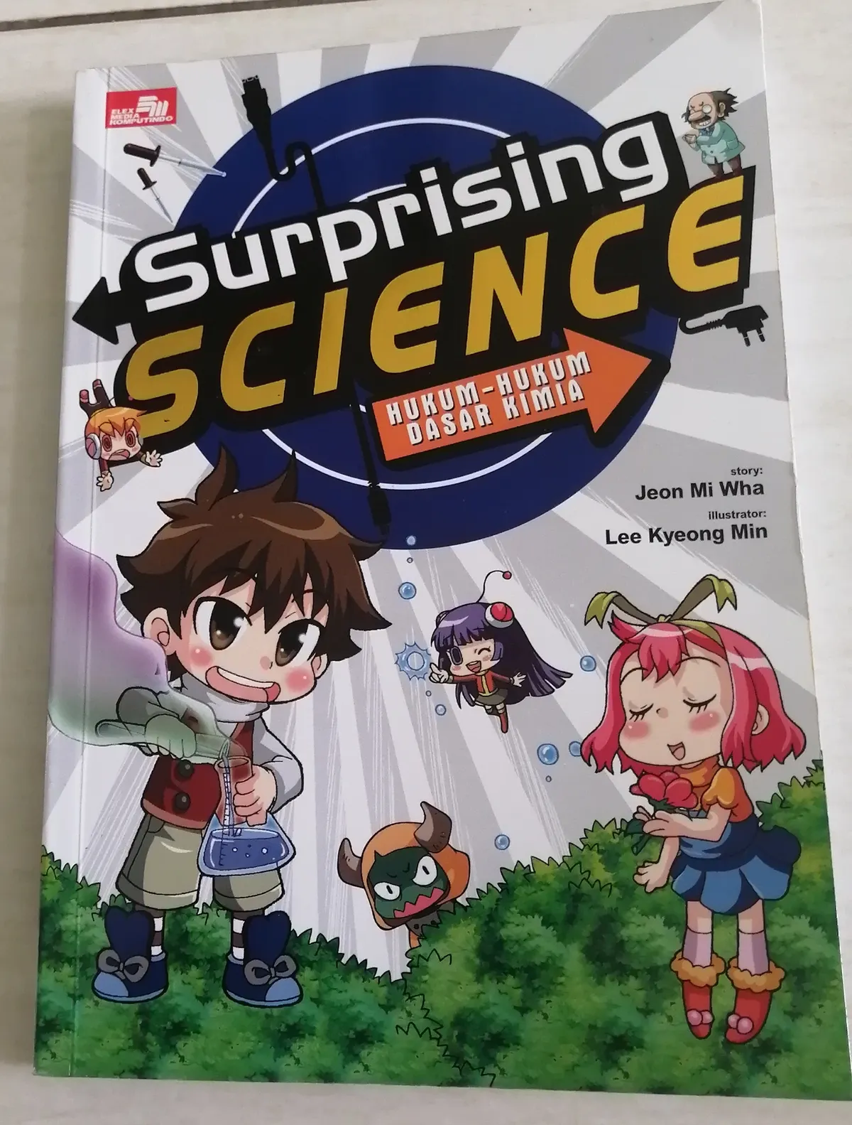 Buku Suprising Science Hukum Dasar Kimia karya Jeon Mi Wha, Lee Kyeong Min