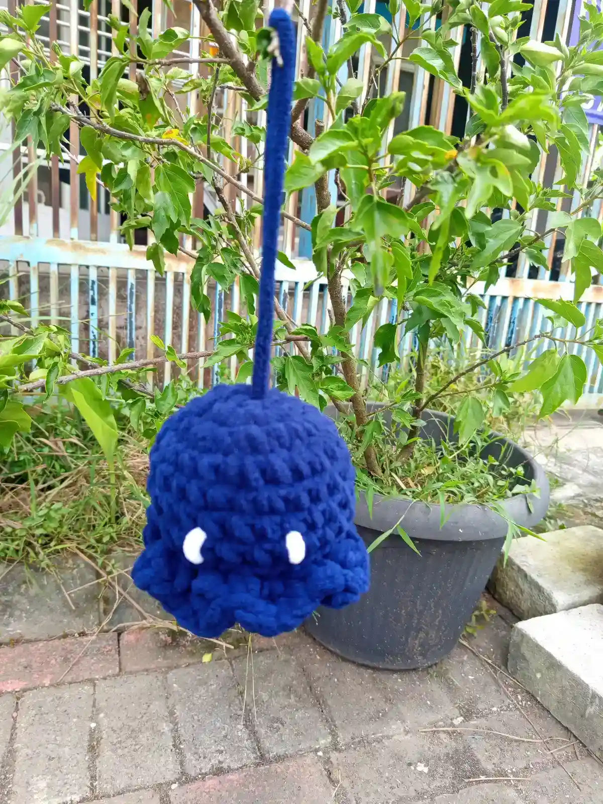 Preorder Gantungan Rajutan Octopus – Hiasan Tas & Mobil – Rajutan Tangan Big Ply – Rp100.000
