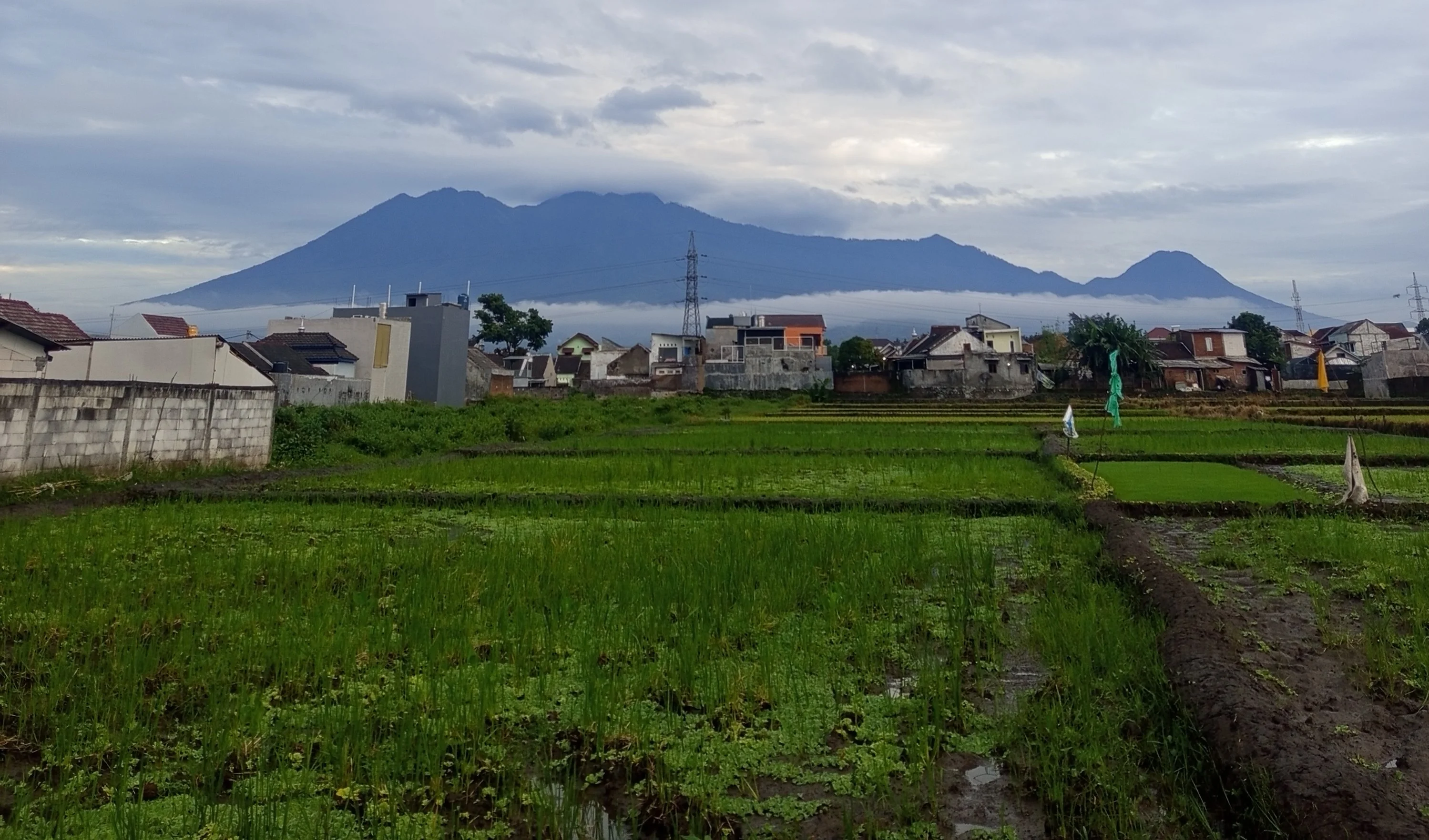 Perumahan mepet di sekitar lokasi tanah strategis Malang Kota